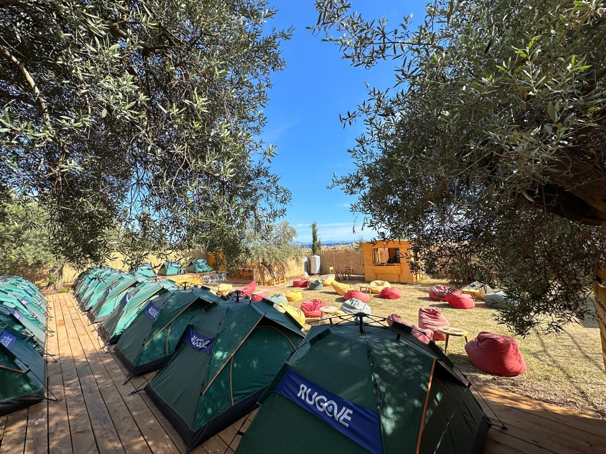 Hotel Alt Camping Dhërmi Esterno foto